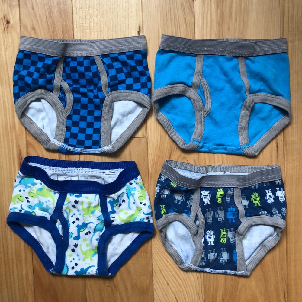 3/$12 Lot of 5 Toddler Underwear